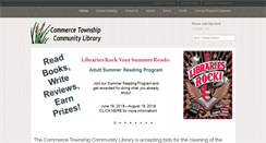 Desktop Screenshot of commercelibrary.info